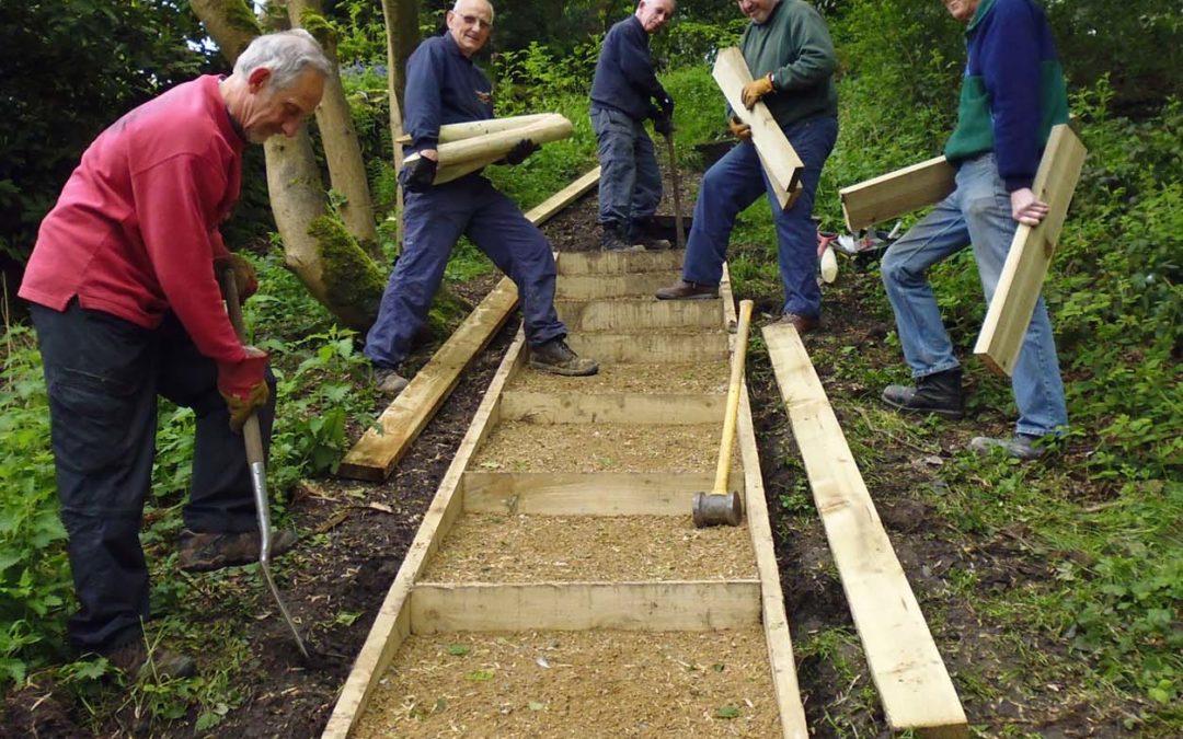 New Steps! | Events | Friends of Ilkley Moor