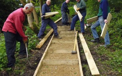 Improvements to Footpath by Volunteers