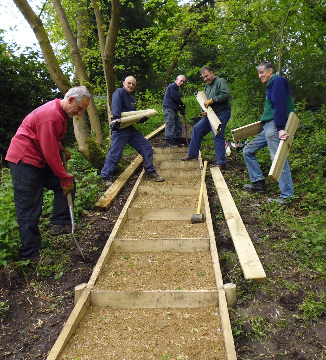 New Steps! | Events | Friends of Ilkley Moor
