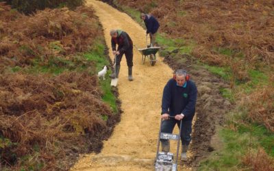 Path Restoration Work on Ilkley Moor